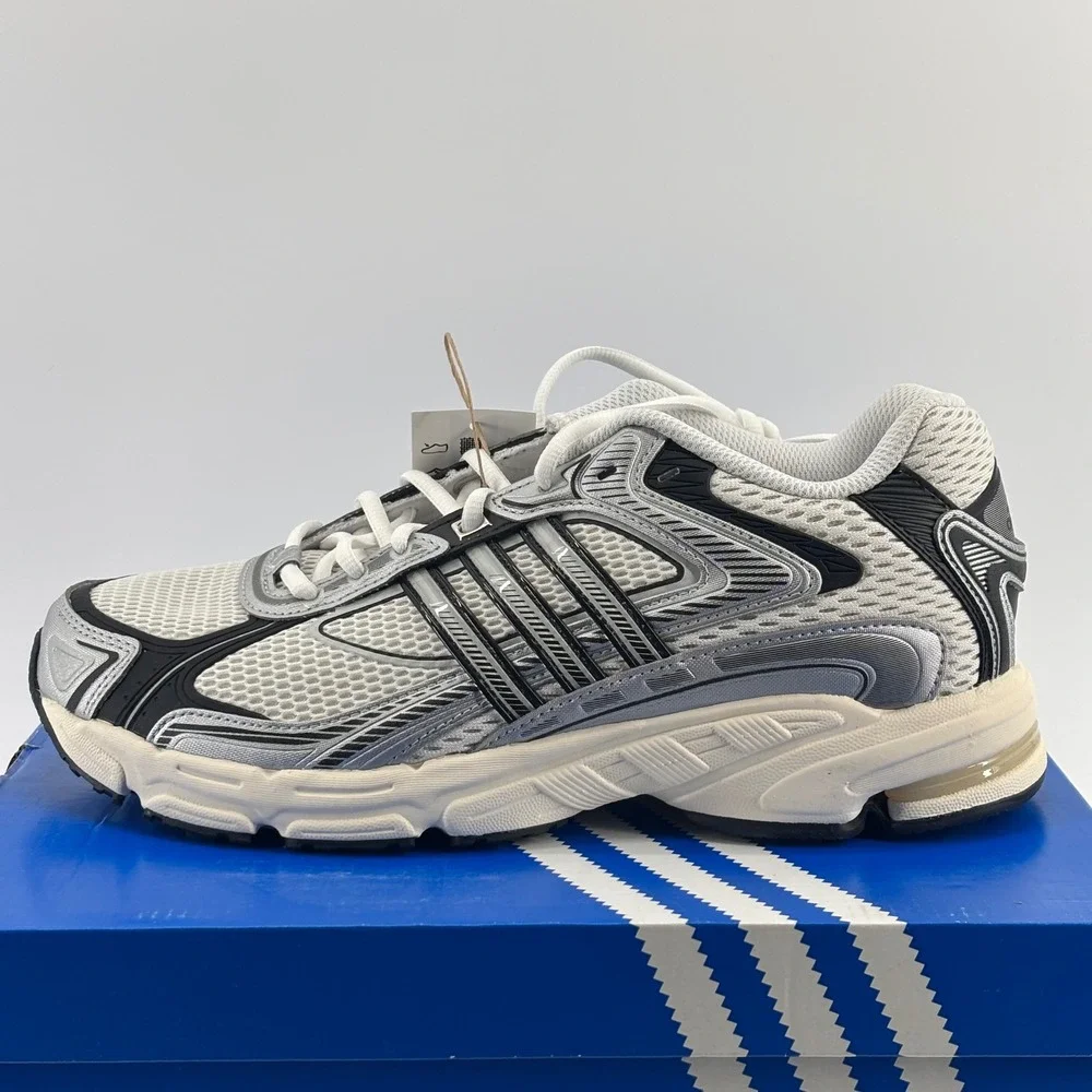 Adidas Response CL Mens Size 9 White Silver Black IG6226 New Dad Shoe Sneakers